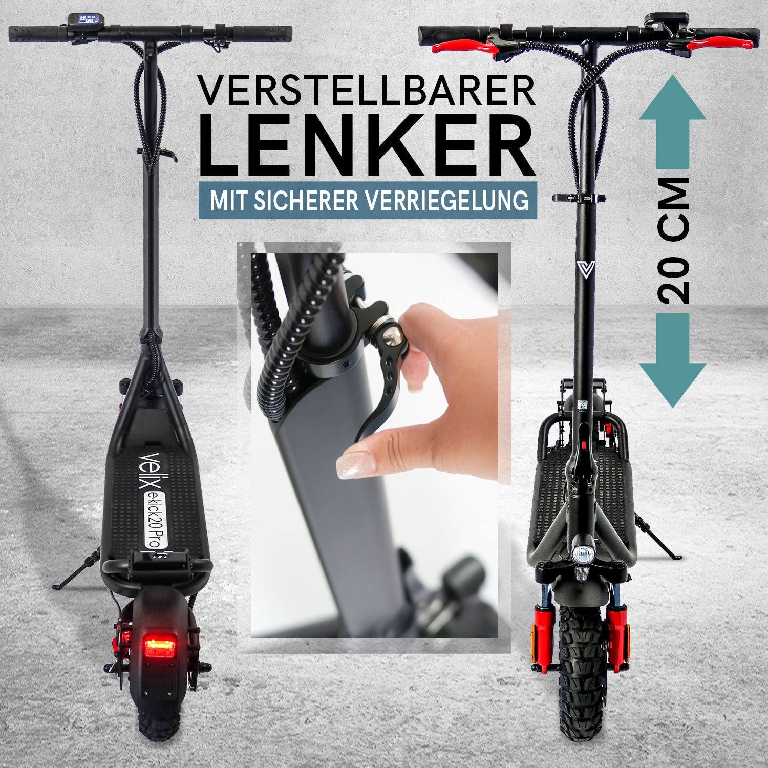 Velix E-Kick 20 Pro E-Scooter Velix E-Kick 20 Pro E-Scooter